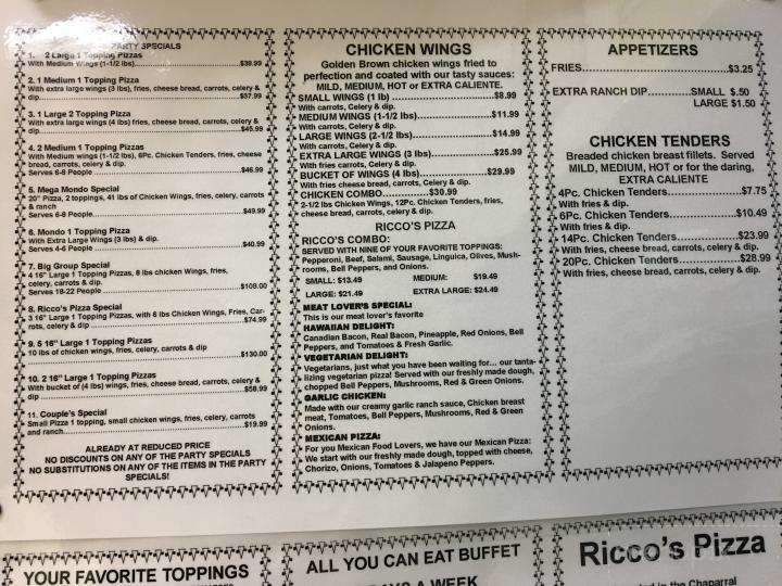 Ricco's Pizza - Reno, NV