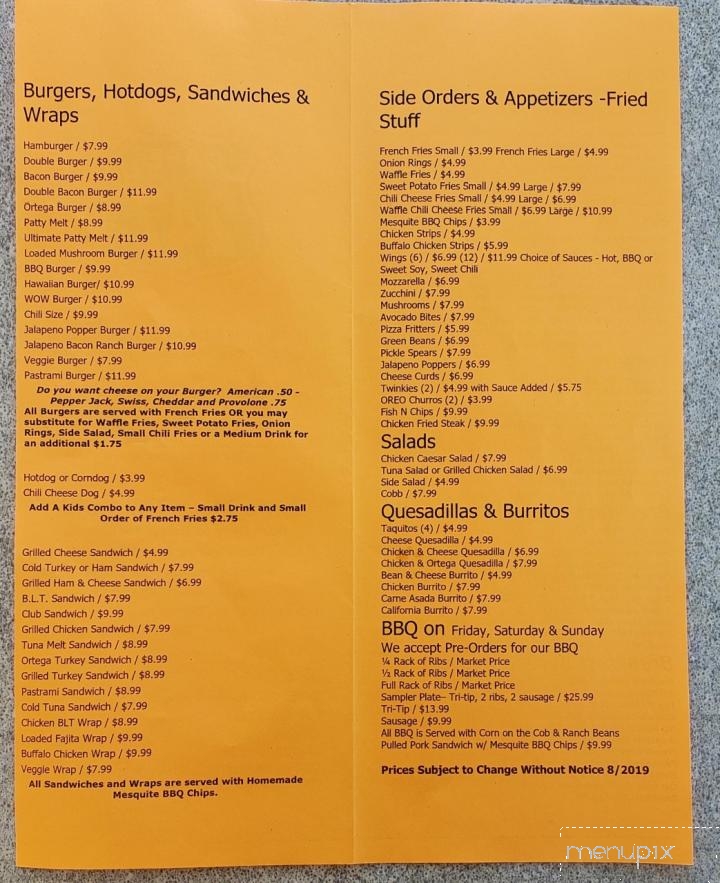 Cafe 247 - Lucerne Valley, CA menu_pic
