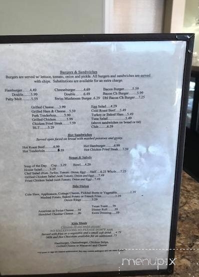 Englewood Cafe - Independence, MO menu_pic