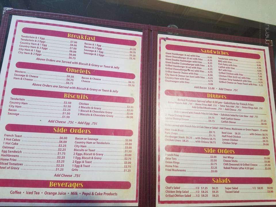 Dipsy Doodle Drive Inn - Cookeville, TN menu_pic