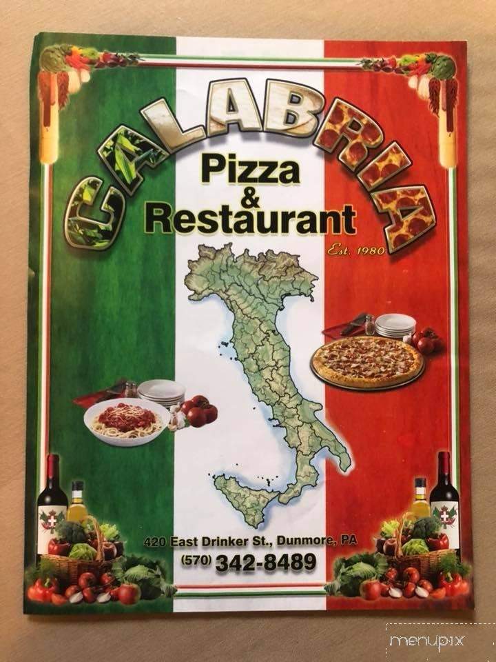 Calabria Pizza & Restaurant - Dunmore, PA