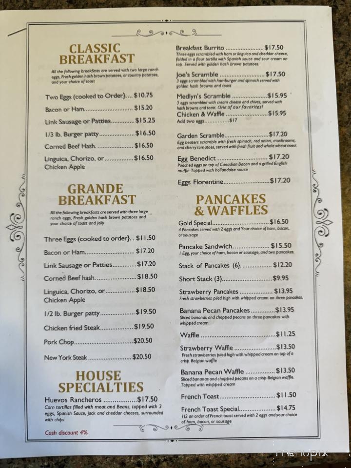 Valley Medlyn's Coffee Shop - Danville, CA menu_pic