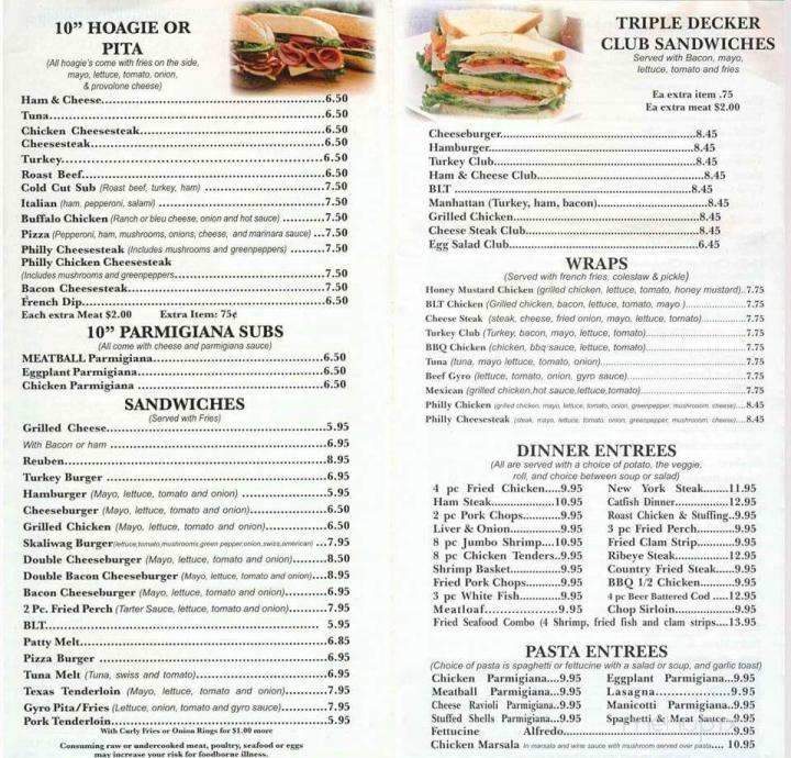 Midway Diner & Pizzeria - Middletown, OH menu_pic