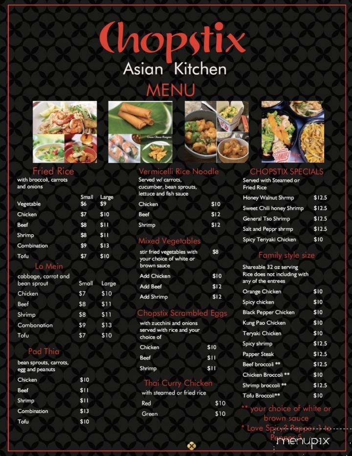Chopstix Asian Kitchen - Palestine, TX