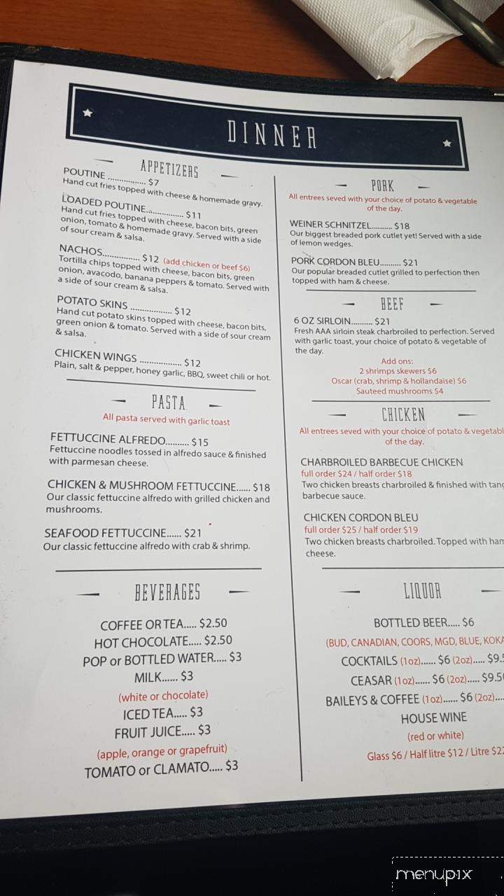 Le's Family Restaurant - Dawson Creek, BC menu_pic