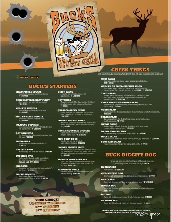Buck's Sports Grill - Rawlins, WY