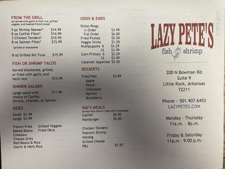 Lazy Pete's - Little Rock, AR