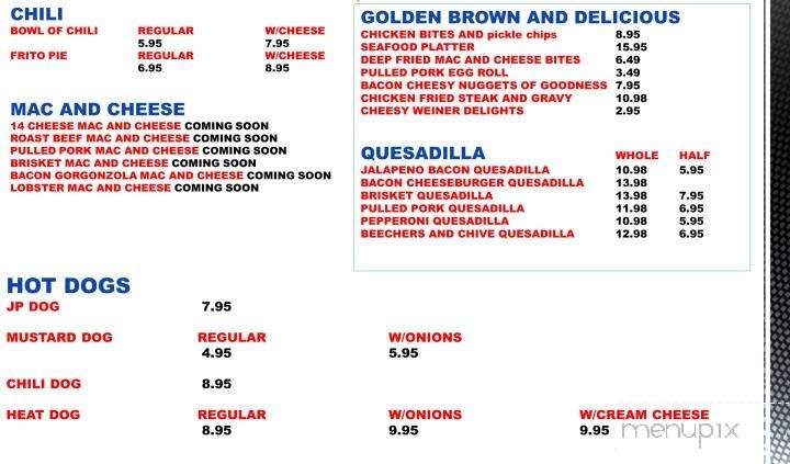 Jimmy Peppers - Arlington, WA menu_pic