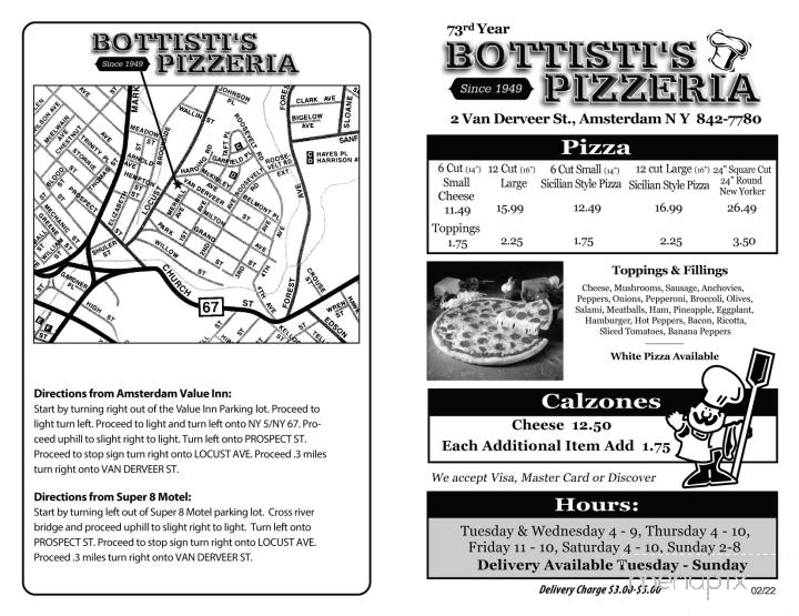 Bottisti's Pizzeria - Amsterdam, NY