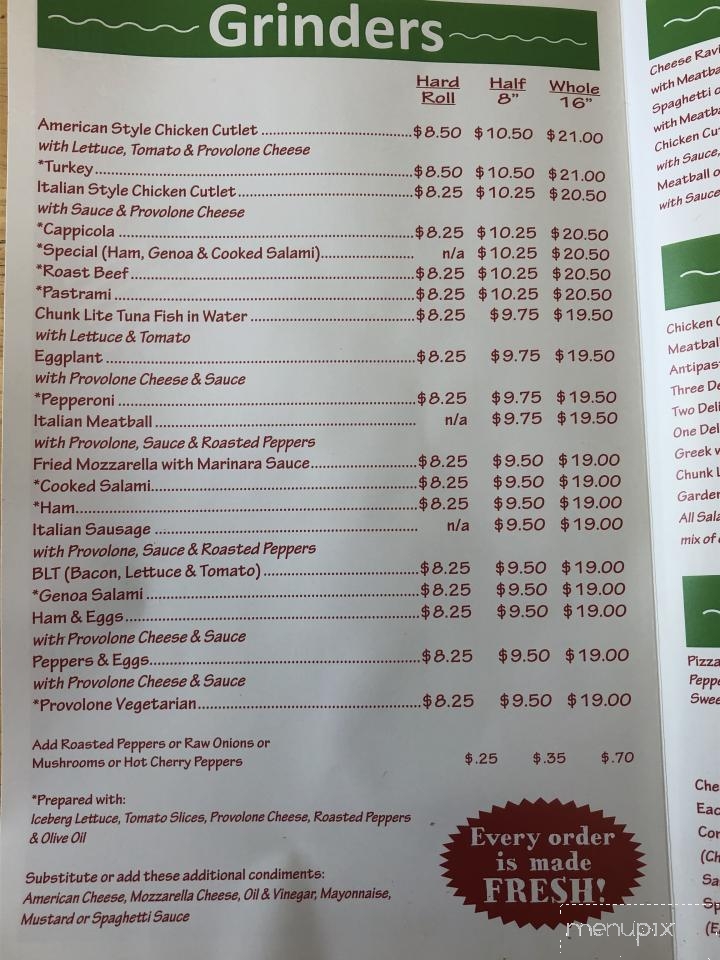 Wethersfield Pizza House - Wethersfield, CT menu_pic