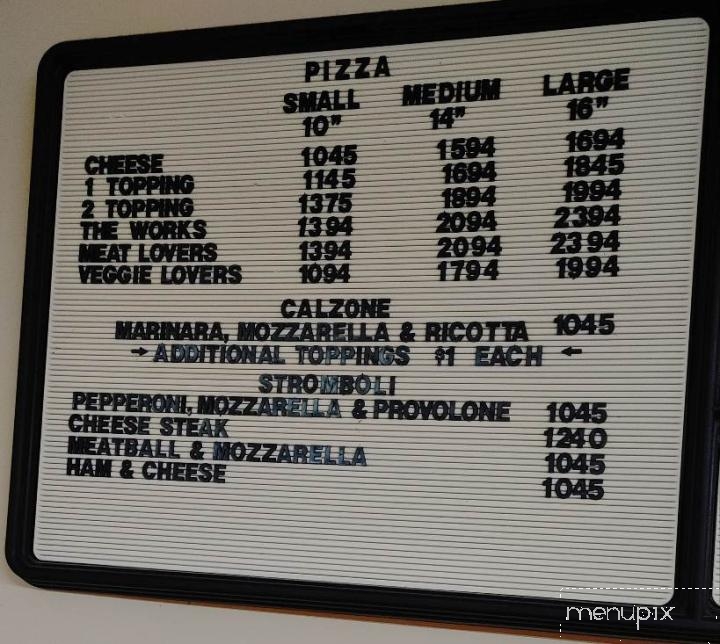 Georgetown Family Pizza - Georgetown, SC menu_pic
