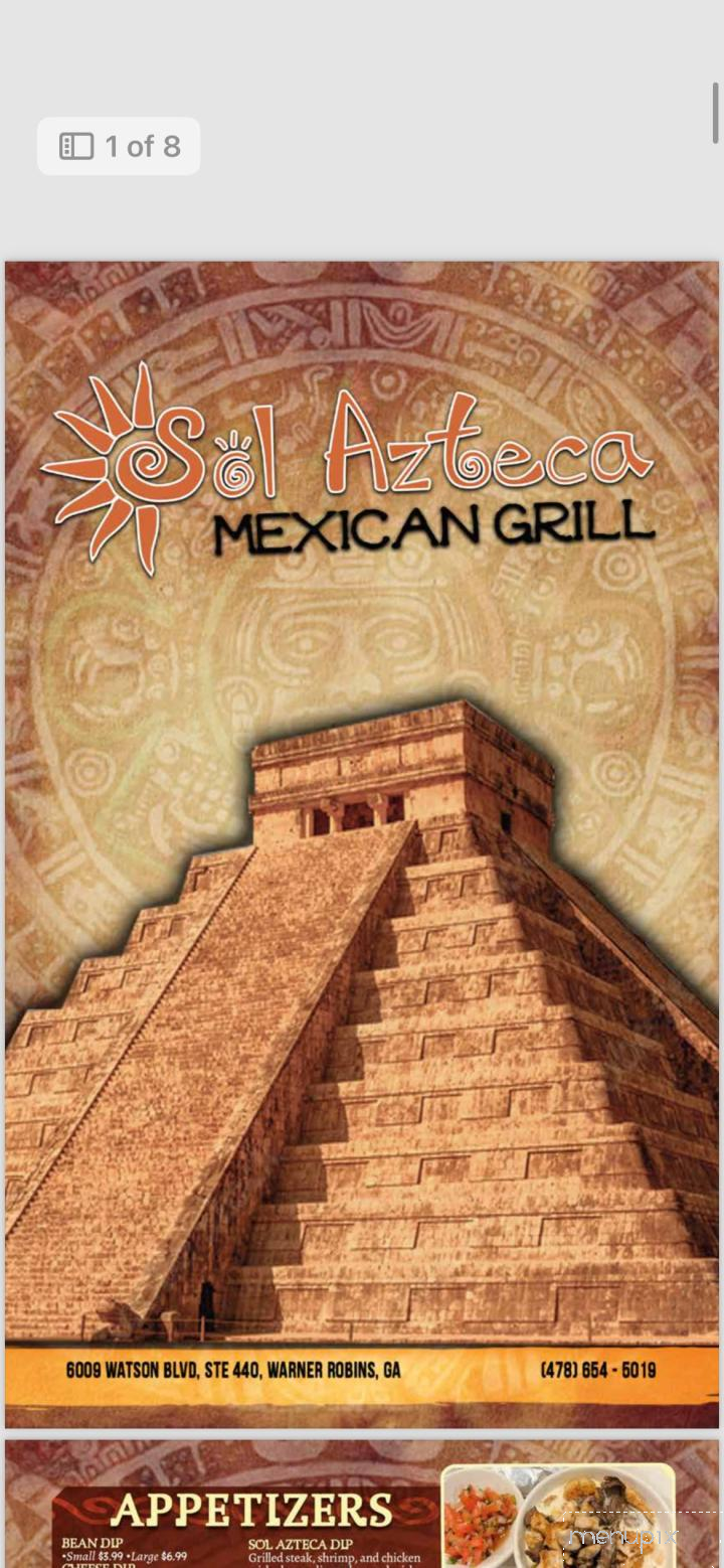 Sol Azteca Mexican Grill - Byron, GA