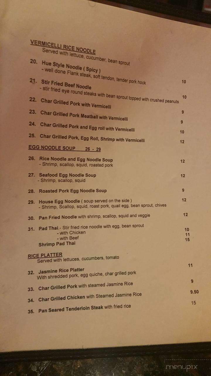 Pho VN - Boynton Beach, FL menu_pic