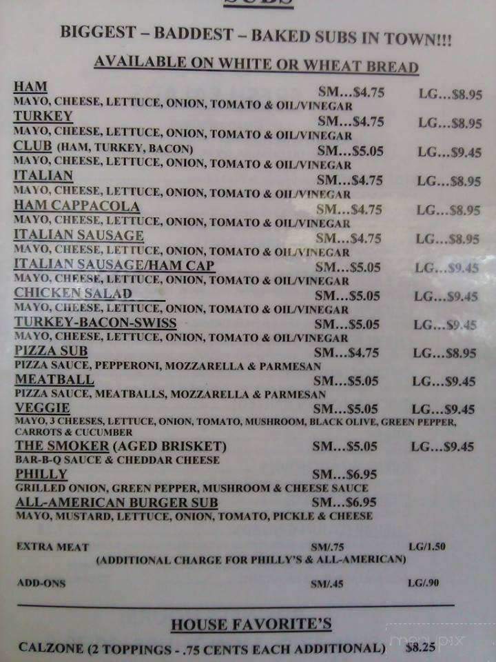Hambino's - Bristol, TN menu_pic