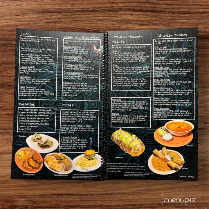 Los Mezcales Bar & Grill - Fond du Lac, WI menu_pic