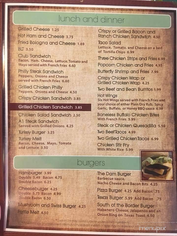Lynda's Family Diner - Olmsted, IL menu_pic