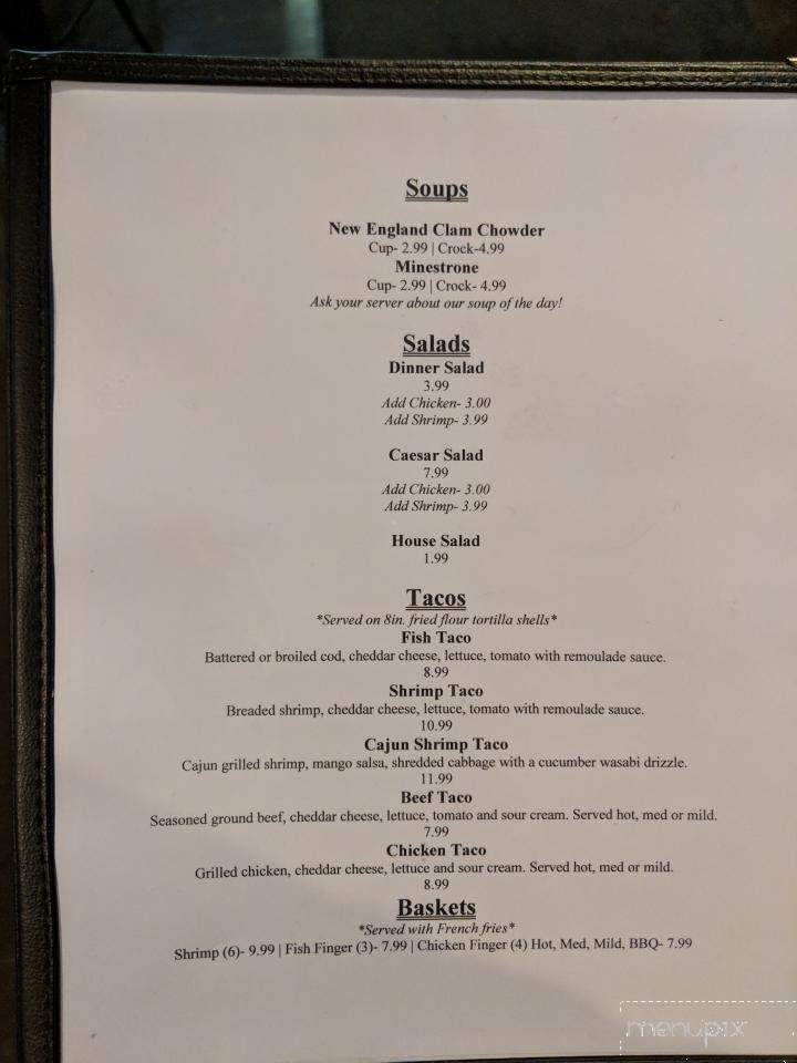 Route 5 Grill and Seafood - Hamburg, NY menu_pic