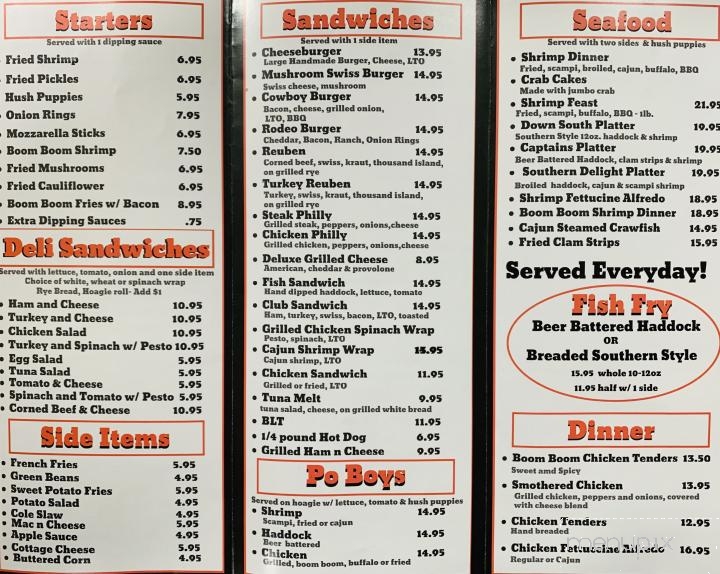 Wellsville General Store & Grill - Wellsville, NY menu_pic