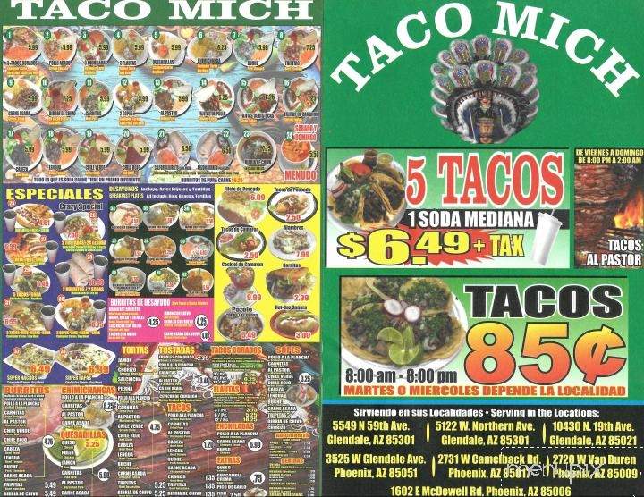 Tacos Mich - Glendale, AZ