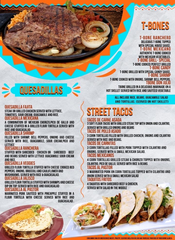 La Herradura Mexican Grill - Beatrice, NE menu_pic