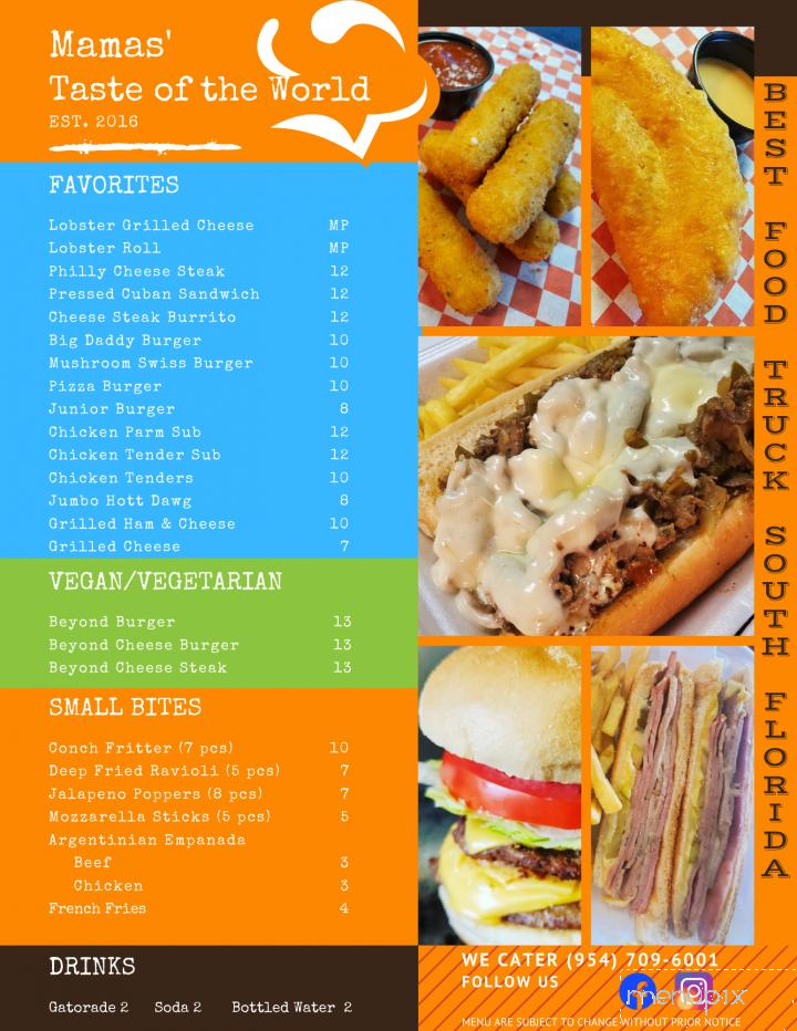 Mama's Taste of the World - Pompano Beach, FL menu_pic
