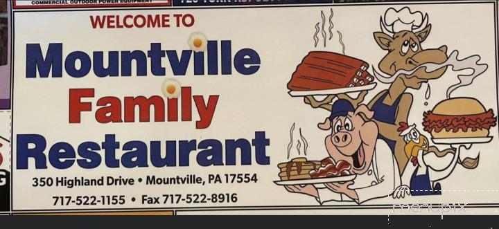 Mountville Family Restaurant - Mountville, PA menu_pic