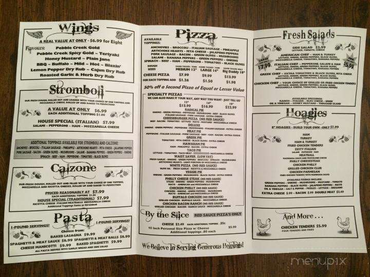 Pebble Creek Pizza - Greenville, SC