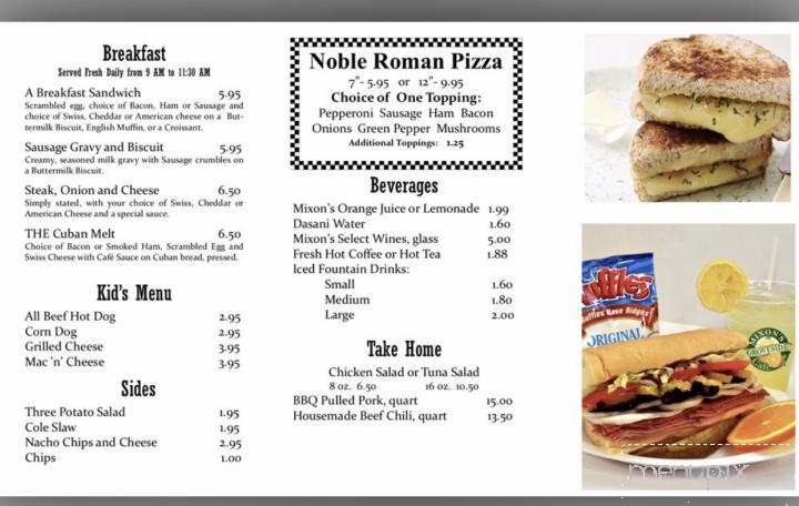 Mixon Fruit Farms and Deli - Bradenton, FL menu_pic