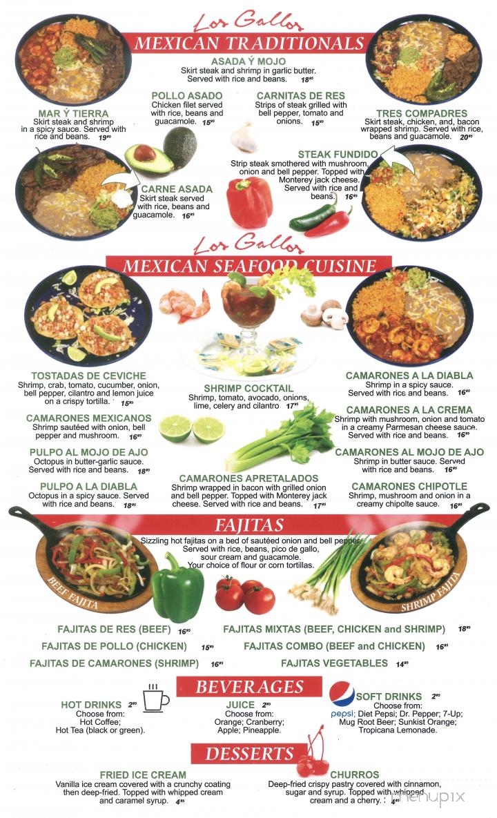 Los Gallos - Omak, WA menu_pic