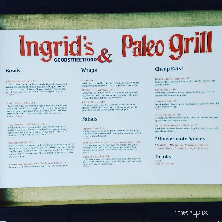 Ingrid's Goodstreetfood & Paleo Grill - Vancouver, WA