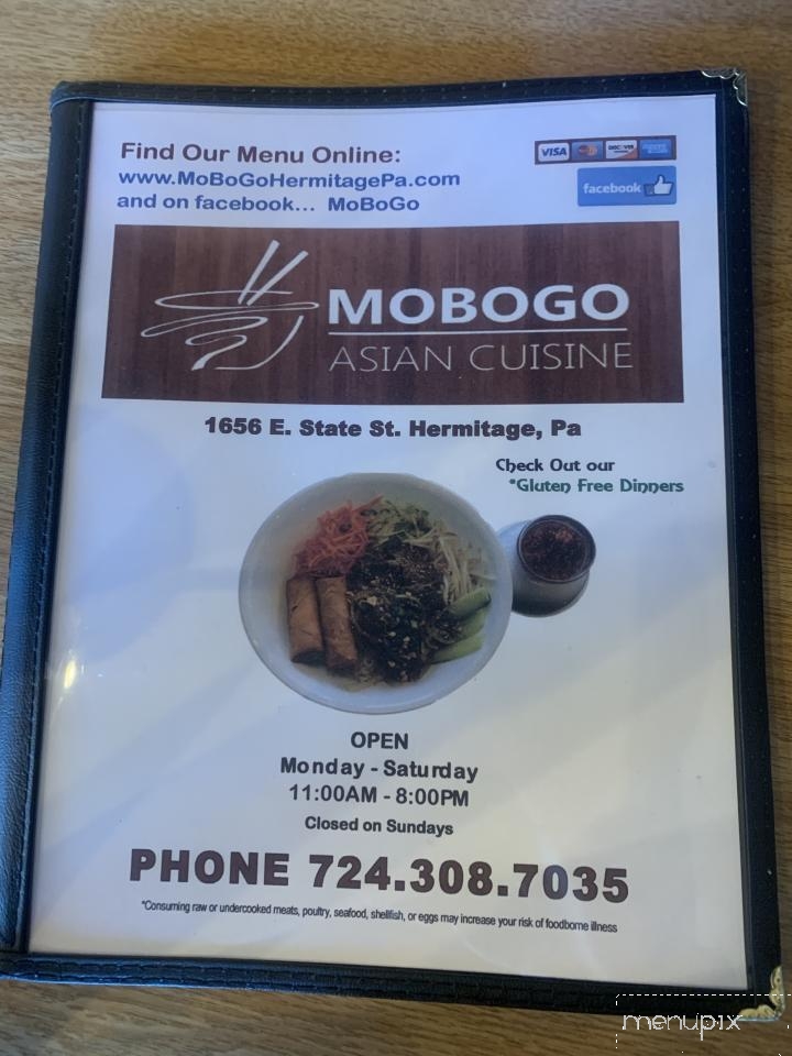 Mobogo Asian Cuisine - Hermitage, PA menu_pic