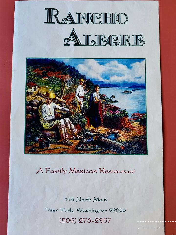 Rancho Alegre - Deer Park, WA menu_pic