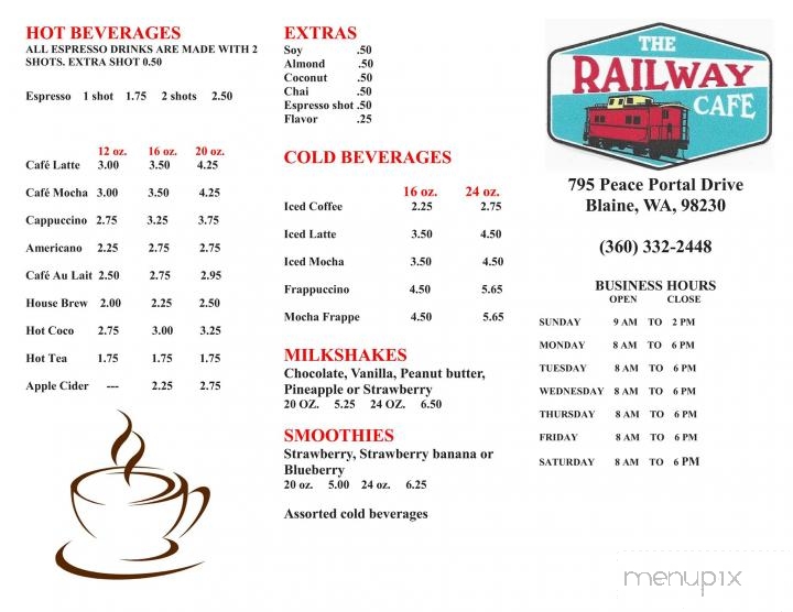 The Railway Cafe - Blaine, WA