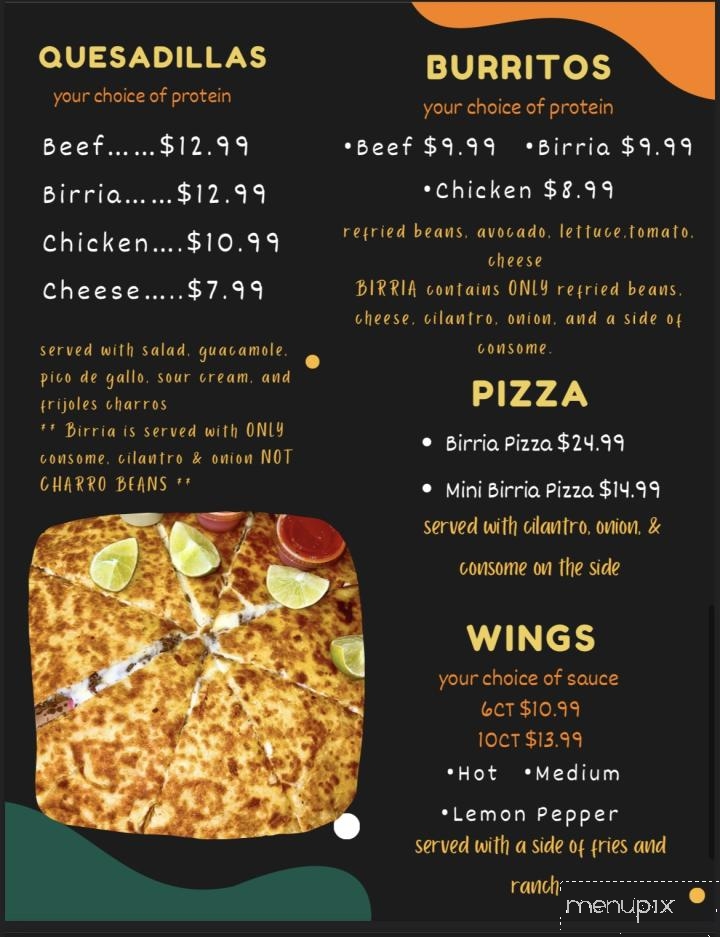 El Taco Spot - Lake Jackson, TX menu_pic