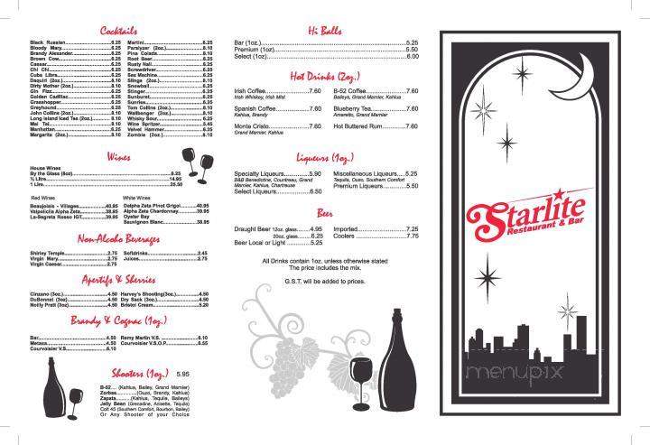 Starlite Restaurant & Bar - Calgary, AB