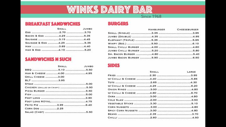 Wink's Dairy Bar - North Little Rock, AR