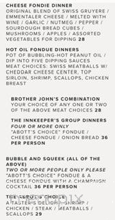 Friar Tuck's Restaurant & Bar - Nevada City, CA menu_pic