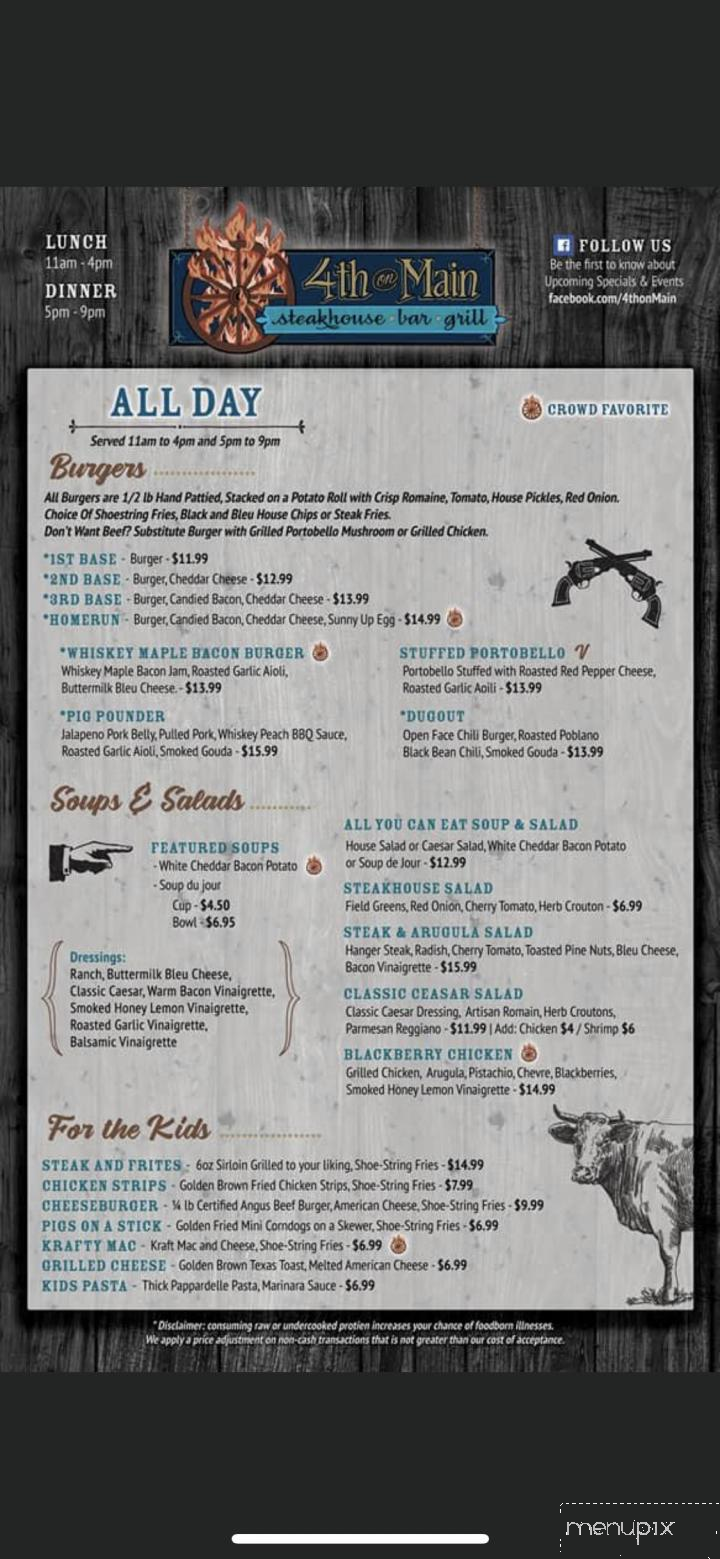 4th on Main - Buffalo, WY menu_pic