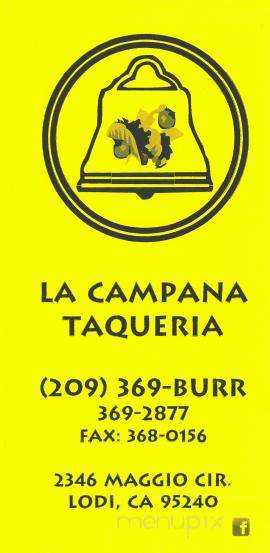 La Campana Taqueria - Lodi, CA