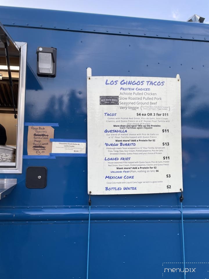 Los Gringos Tacos - Beaver, PA menu_pic