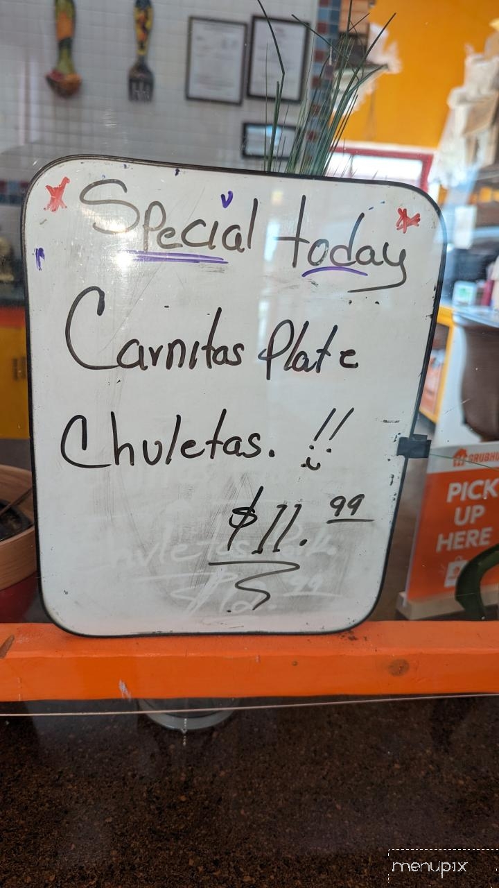 Erika's Mexican Food - Farmington, AR menu_pic