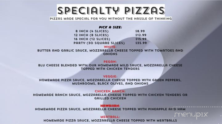 Vinnie's Pizzeria - Findley Lake, NY menu_pic