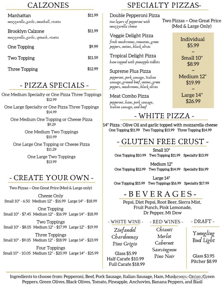 Pizza Cafe - Pinehurst, NC