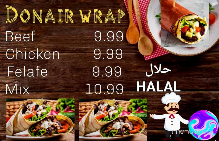 King George Donair_Halal - Surrey, BC menu_pic
