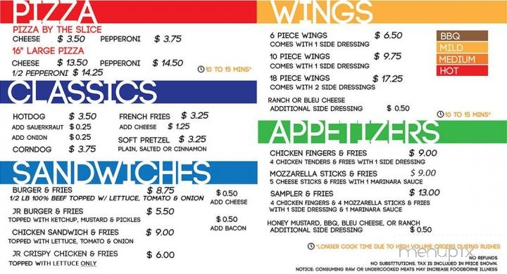Flippers Cinema & Arcade - Hollywood, FL menu_pic