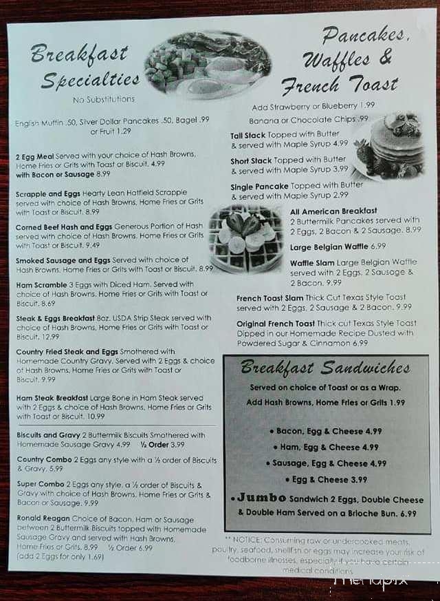 Dan's Restaurant - Orlando, FL menu_pic