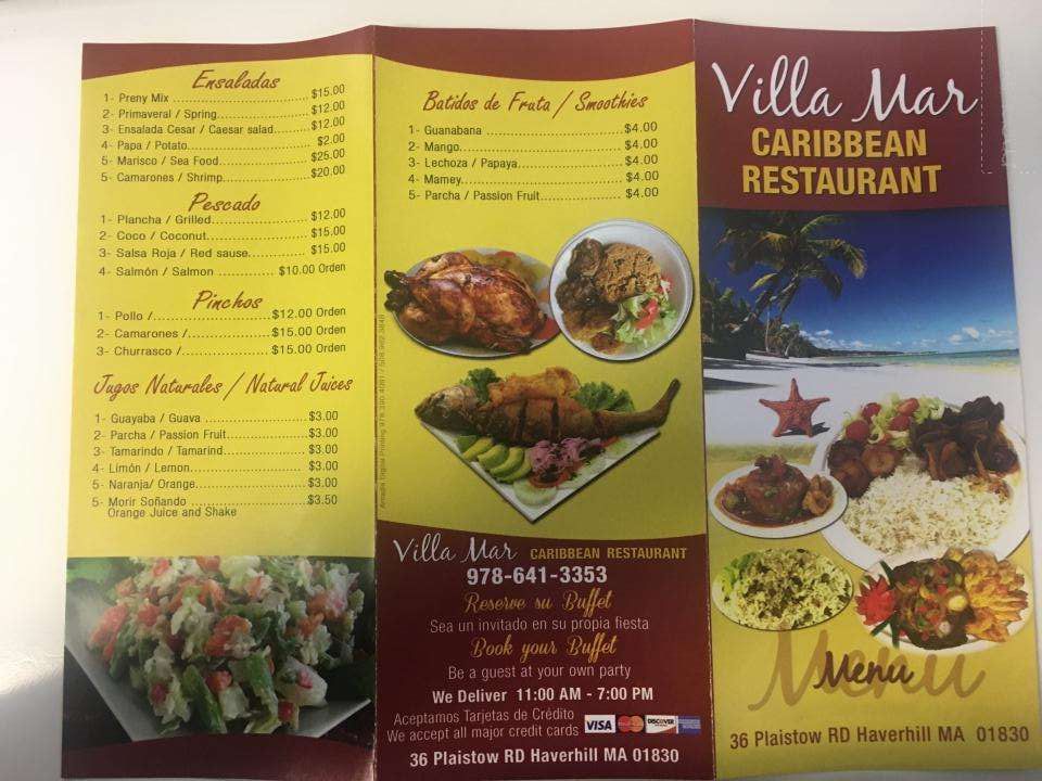 Villamar Caribe Restaurant - Haverhill, MA