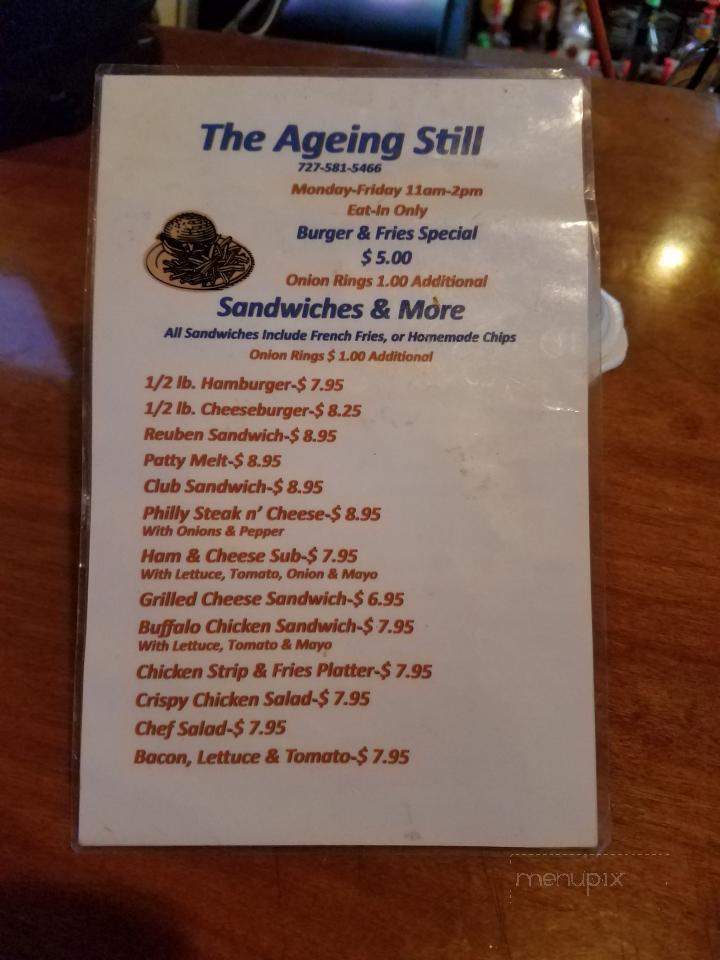 Aging Still Bar & Grill - Largo, FL