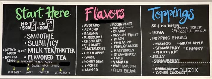 Boba Curiosi-Tea - Alexandria, LA menu_pic
