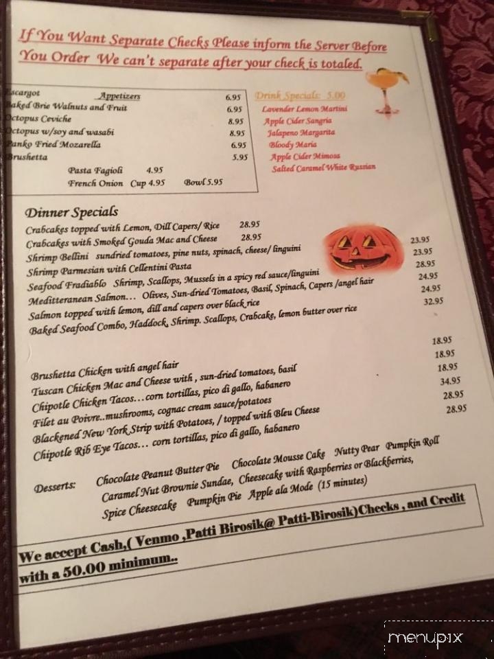 Nutty Pear - Schuylkill Haven, PA menu_pic